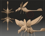 Risen 3D Model Old Fly Version