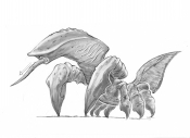 Risen Conceptart - CreatureArt Seacrawler Version