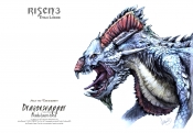Risen3 Dragonsnapper Color Drawing