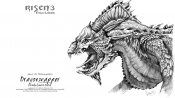 Risen3 Dragonsnapper Black Wallpaper 1920x1080