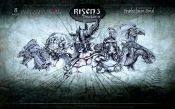 Risen3 Wallpaper Kalender August 1920 x 1200