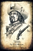 Risen2 Dark Waters - Pirate Morgan Poster Color